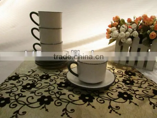 BT5087 ceramic 200ml color nice promotion coffee cup and saucer