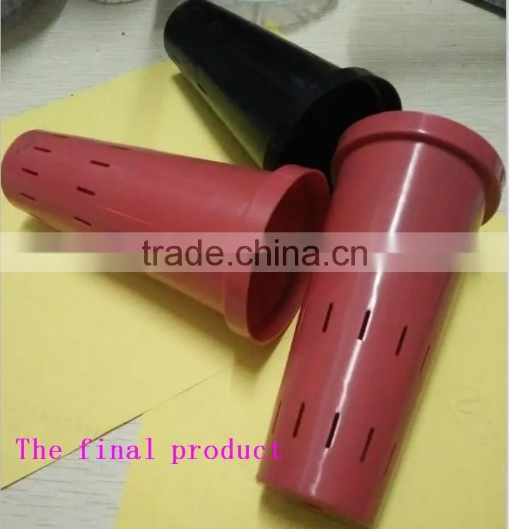 Custom Hydroponic Grow Systems plastic engraftment basket Net Planting pots
