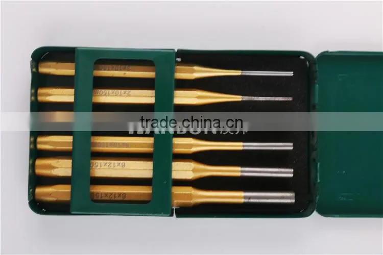 6PCS gold plating chisel set