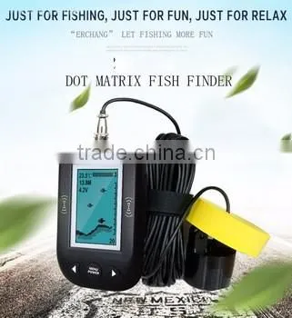 9m Smart Sonar Fish Finder Water Temperature Display & Shallow Water Alarm Fish Finder
