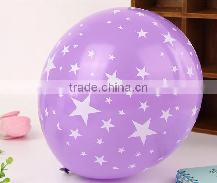 Customized 100% Natural Latex Free Balloons Birthday Wedding Decoration Party Printed Balloon