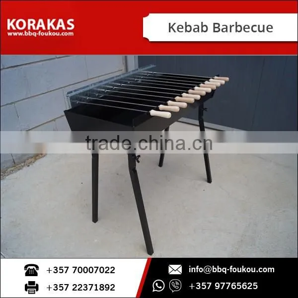 Small Kebab Barbecue Grill Table/ Kebab Charcoal Grill Available for Overseas Supply