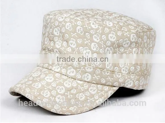 Fashion printed Running Man Military Caps With Dongguan Factory