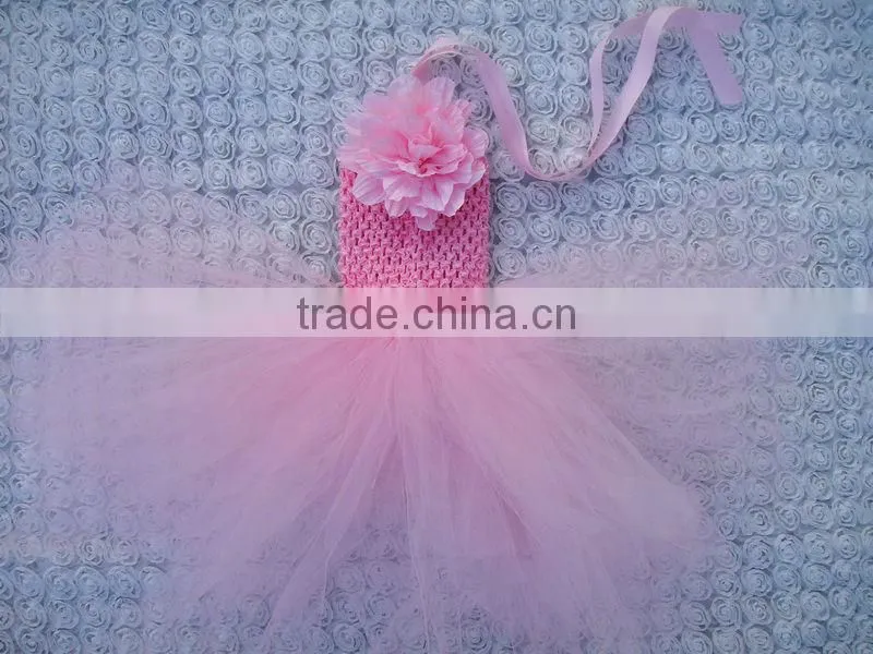 ballet tutus for sale/ crochet top tutus with flower/girls pettiskirt dress wholesale