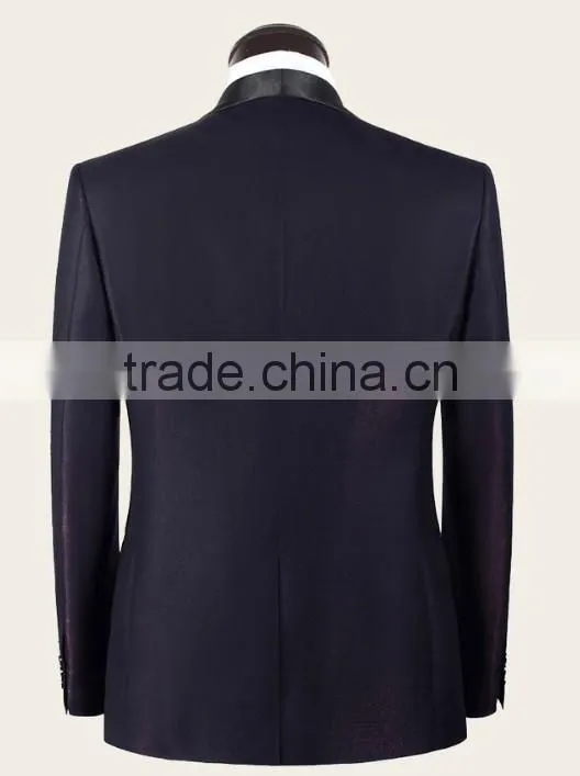 2015 blue suits new me coat pant designs