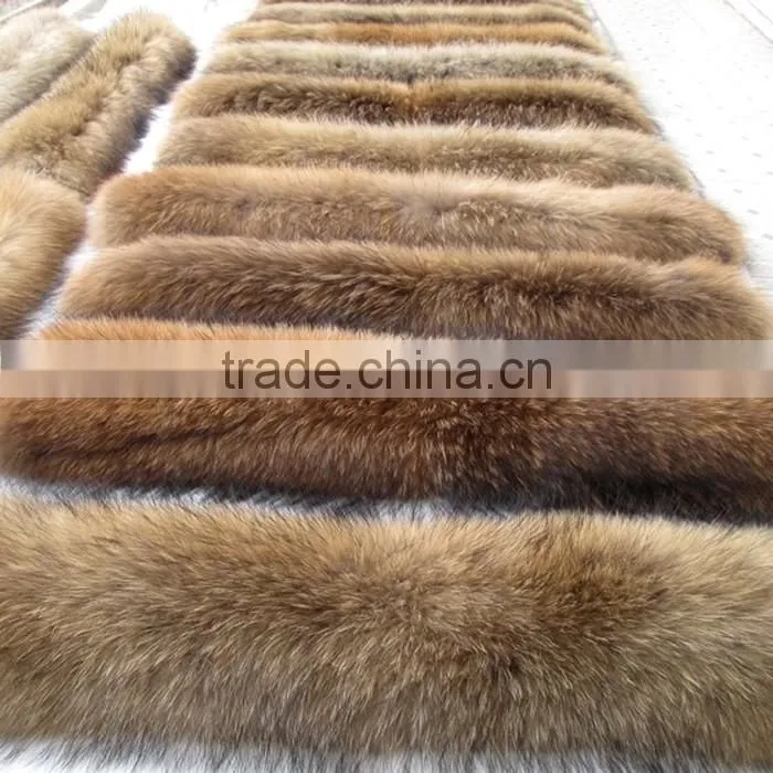 CX-A-04 OEM/Custom Made Fur Hood/ Collar Raccoon Real Fur Trim