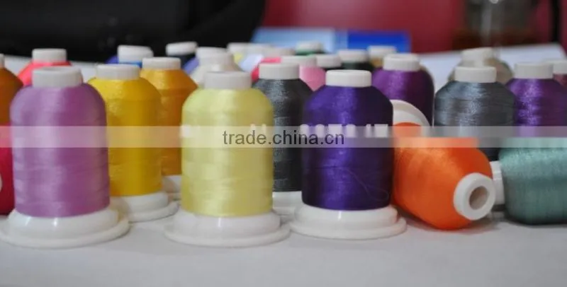 100 Polyester Embroidery Thread mini cone embroidery thread