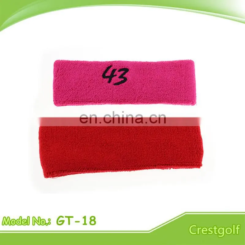 Colorful sweat bands sports bands