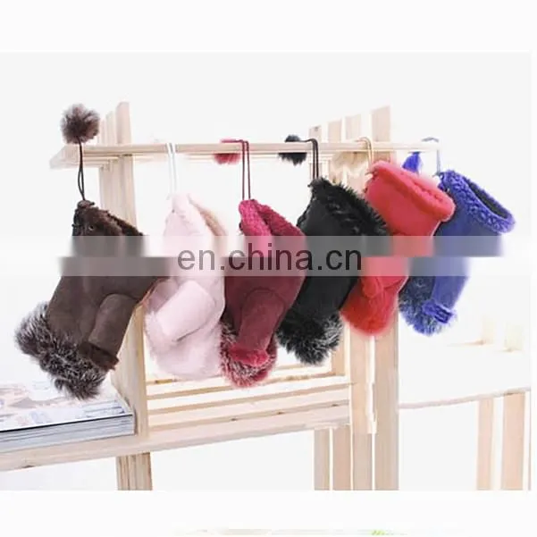 Beautiful half Finger Sheepskin Gloves