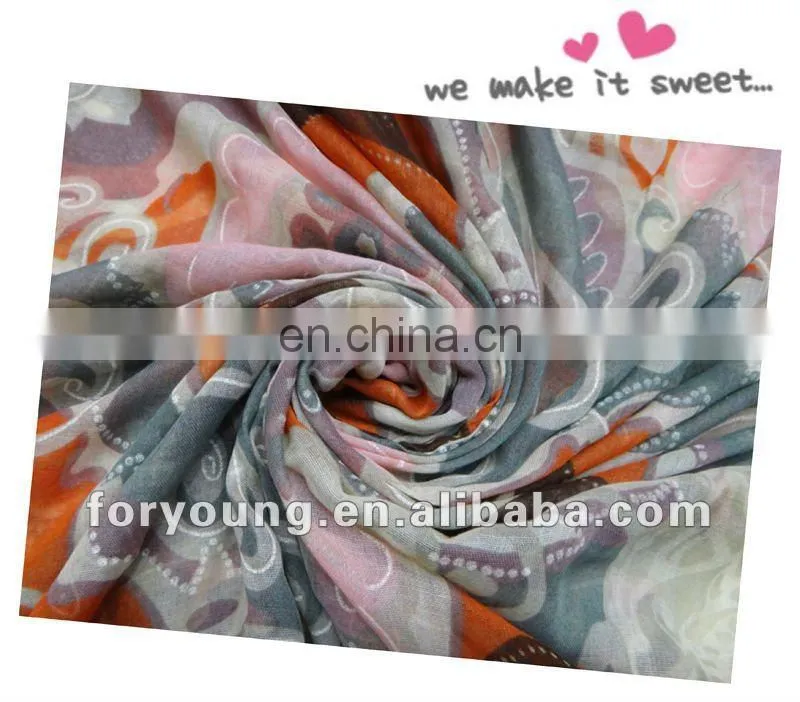 unique fashion patterned scarves