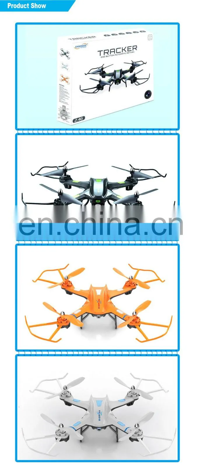 2.4GHz 360 degree flip drone helicopter with camera for sale