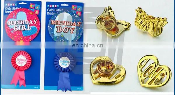 Fashion Metal Red Hat Pin Brooch Pin