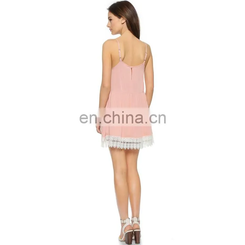 Bottom fringed sexy women casual vintage clothing dress