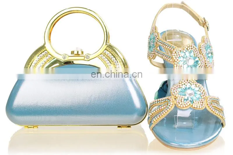 Turkey blue stylish low heel shoes