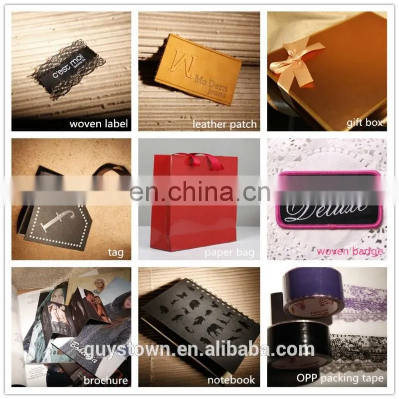the newest designed fashionable custom recyclable hangs tag for clothing