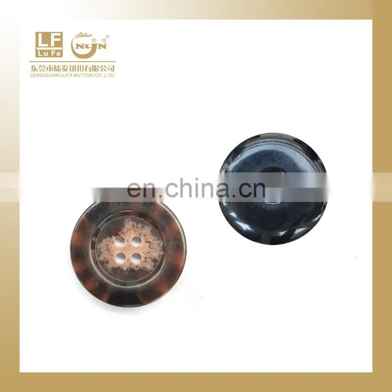 custom hole resin button