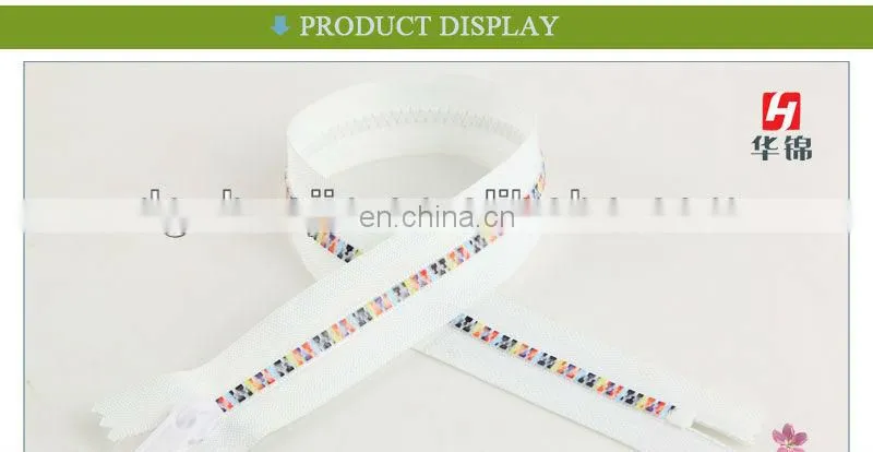 Customized fashion ybs zipper