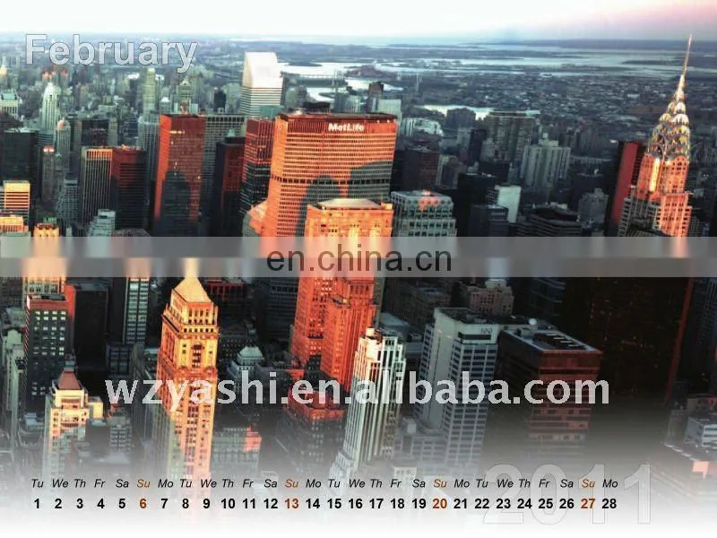 2014 fashion design wall calendar