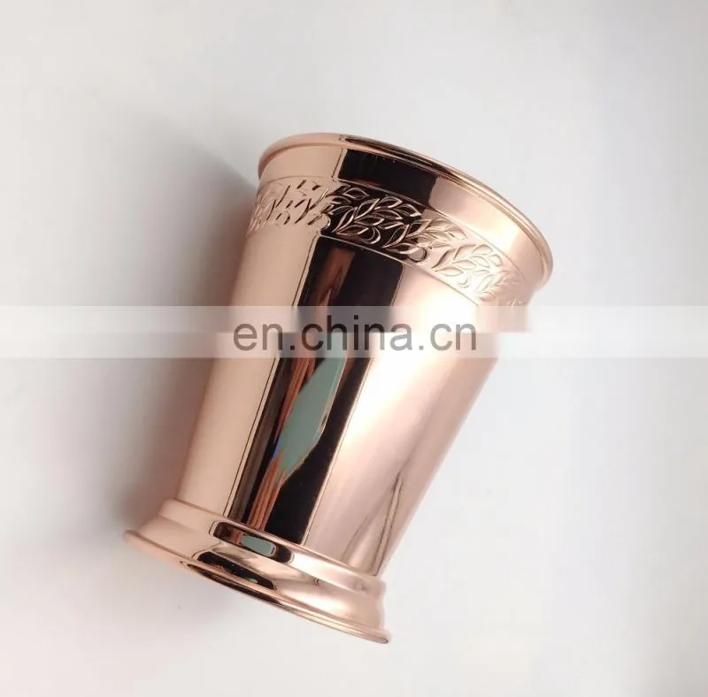 High grade rose gold cup