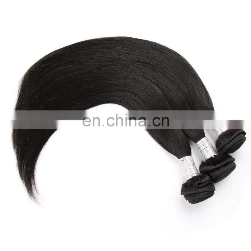 Natural Color Straight Hair 100% Virgin Unprocessed Human Hair Buyers Of Usa