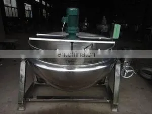 Industrial 500 liter jacketed cooking kettle