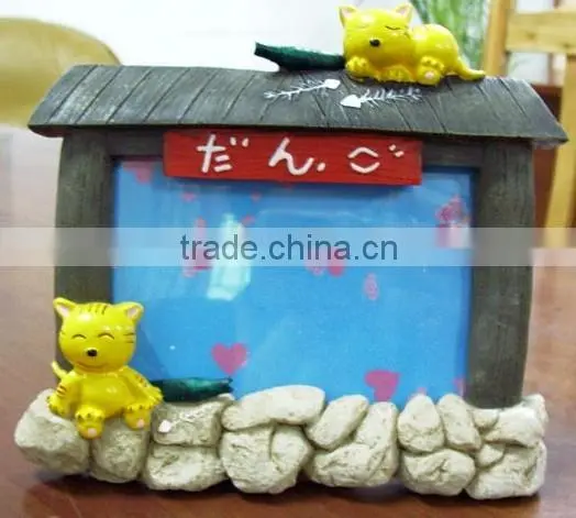Fashion wholesale promotional big pumpkin shaped cute photo frame