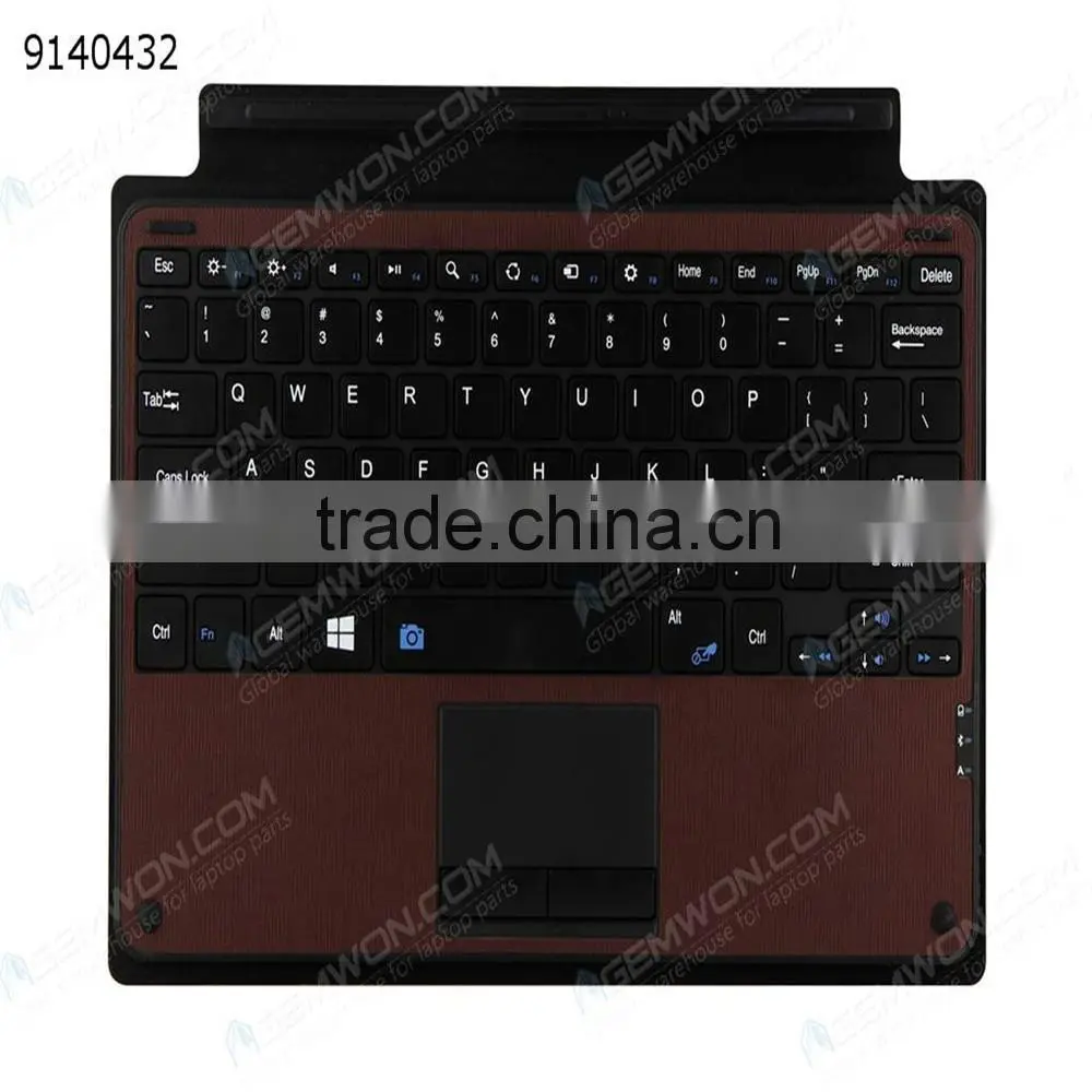 bluetooth 3.0 keyboard for Microsoft pro3 12"brown
