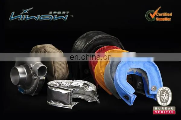Racing Titanium Turbo Blanket In Air Intakes