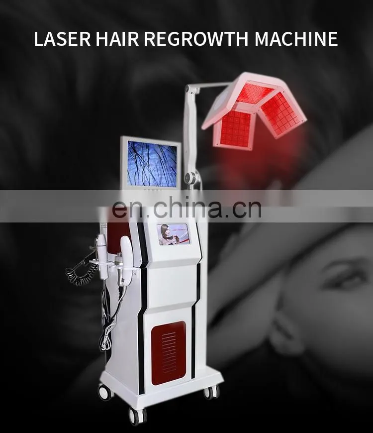 650nm Diode Laser SPA Scalp Treatment Machine with Hair Analysis Camera Professional Hair Regrowth Machine for Hair Salon