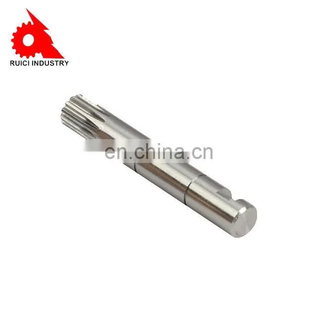 Precision machining hockey shaft with steel material