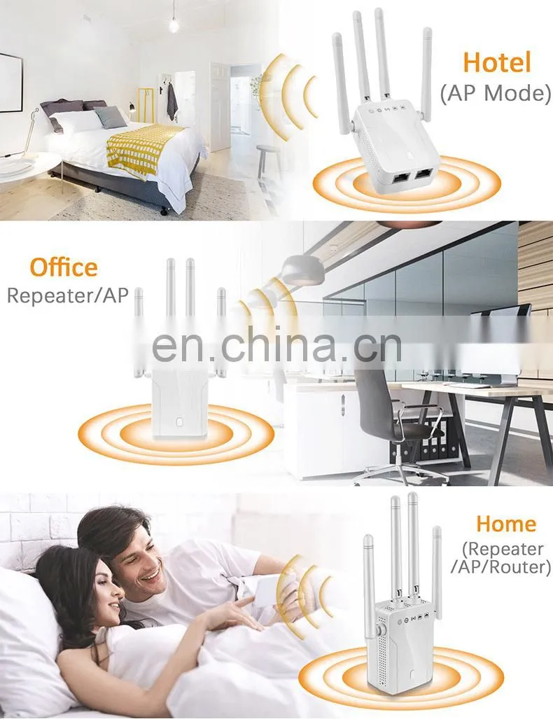 ALLINGE MDZ3223 Mini Repeater 1200Mbps Signal Antennas Booster Extender Booster Repeater
