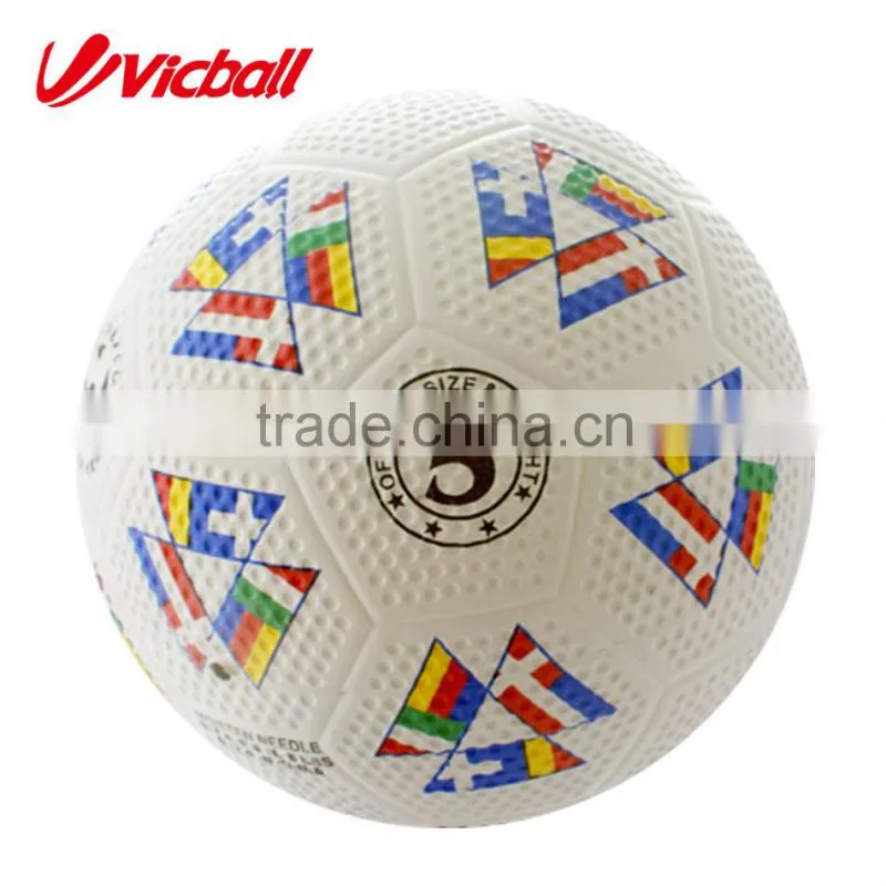 rubber soccer ball