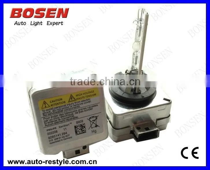 Original P hilips d1s/d2s/d3s/d4s HID xenon bulb 35W/55w 3000k,4300k,5000k,6000k,6500k,7000k,8000k 12,000K, 25000K