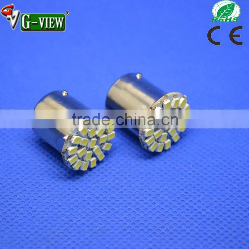 wholesale HOT Sale!! ba15s p21w 1156 22smd 1206 car led turn light bulb
