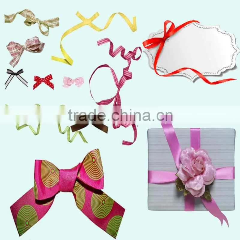 PP Printed Star Ribbon Wrapping Roll for Gift Packing,Pull Bow for Decoration Christmas