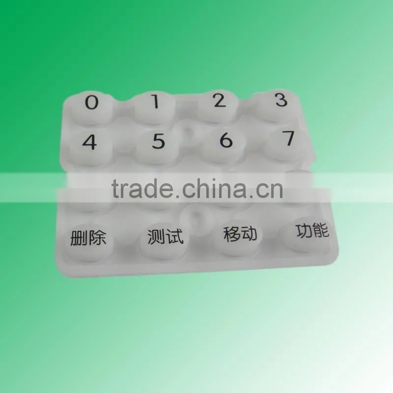 Electronical Technical Silicone Keypad Button