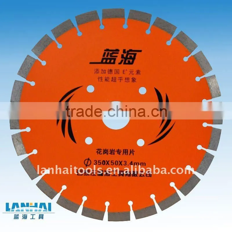 brazed concretet wall diamond saw blade for green concrete, cured concrete, reinforced concrete
