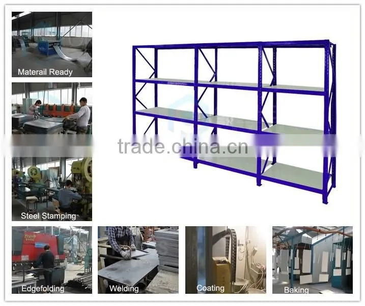 Supermarket Equipment Steel Storage Good Shelf Metal Rack