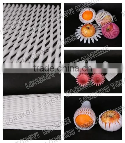 Korea PE foam mesh plastic machine