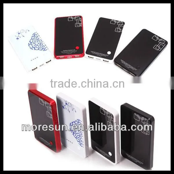 6000mAh 6 volt car battery mobile charger external battery for mobile