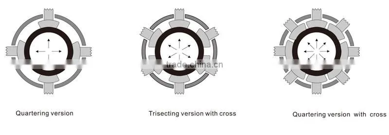 strip type air shaft, key type air shaft