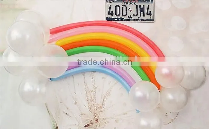 Rainbow Balloons 100% nature latex balloon round shape latex balloon every size available color