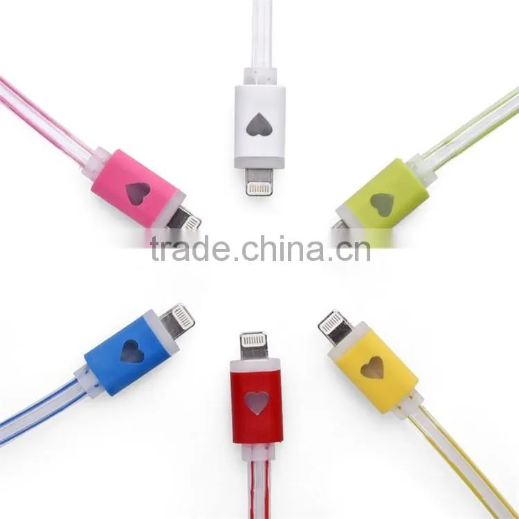 New 2016 HOT mobile phone accessories charger usb cable hot selling lighting data usb cable
