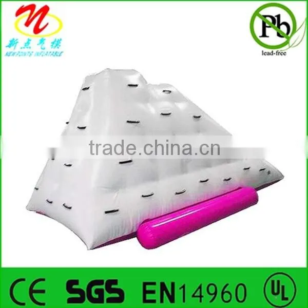 Inflatable iceberg water toy in water play equipment