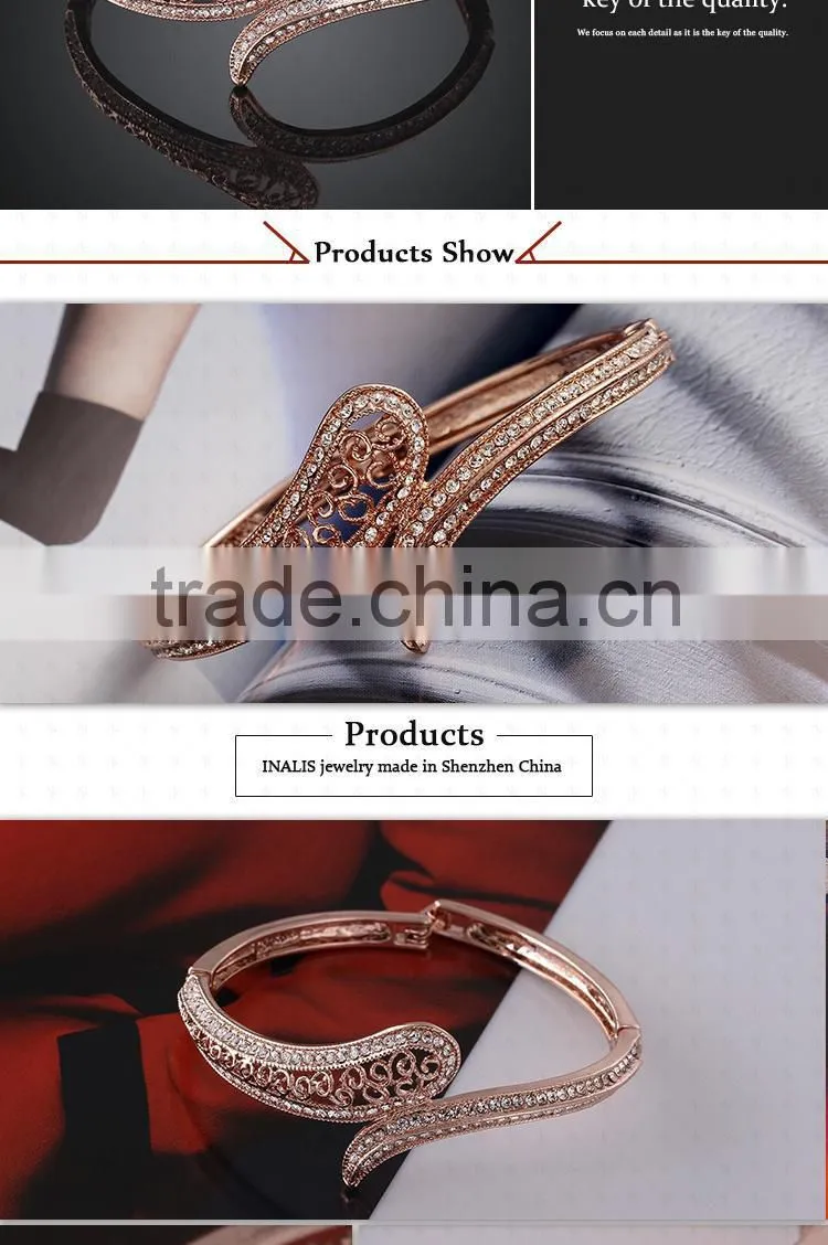 New Arrival Factory Direct Sale Simple Gold Bangle For Children