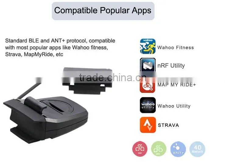 Waterproof Bluetooth Bicycle Computer, Bicycle Cadence Sensor, Bicycle Speedometer