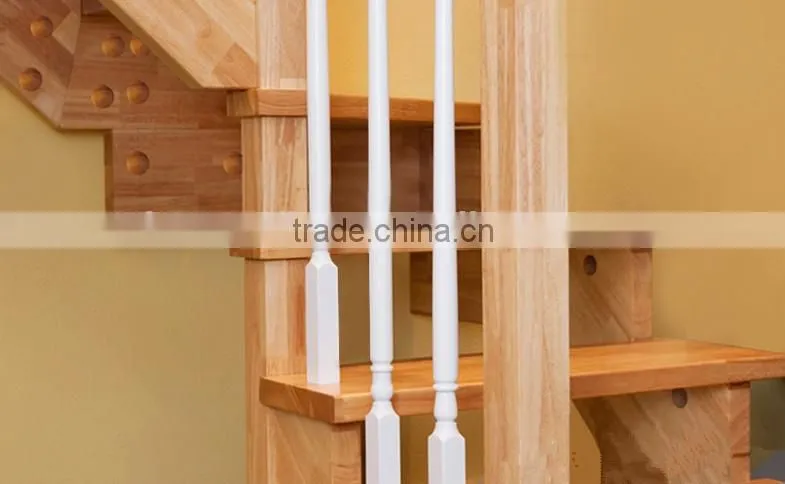 36" Triangle shape oak stair tareds