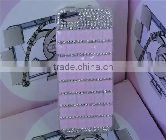 Diamond bling phone case For iphone 5 5S mobile phone accessory