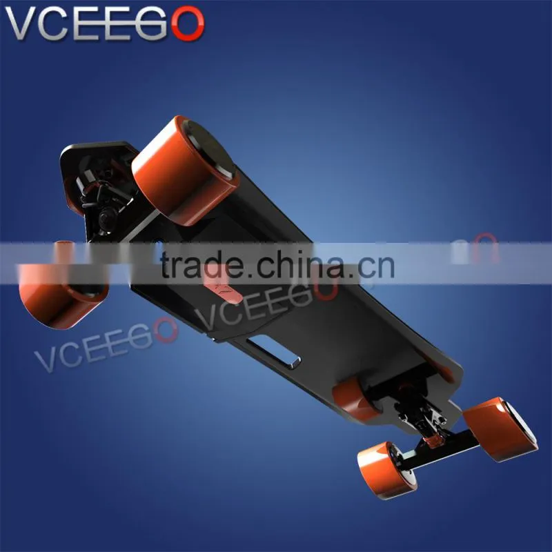 Landwheel dual 1100w motor electric skateboard battery with remote control