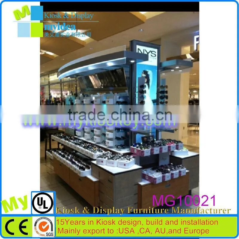 top design sunglasses display stand/kiosk/rack for hot sale